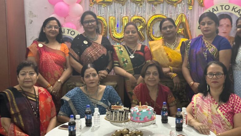मिशन दुर्गा की सफलता से उत्साहित संस्था ने केक काटकर मनाई खुशियां