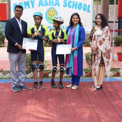 “हेडक्वार्टर मध्य भारत एरिया के आर्मी आशा स्कूल जबलपुर के दिव्यांग बच्चों की राष्ट्रीय स्तर पर स्वर्णिम जीत “